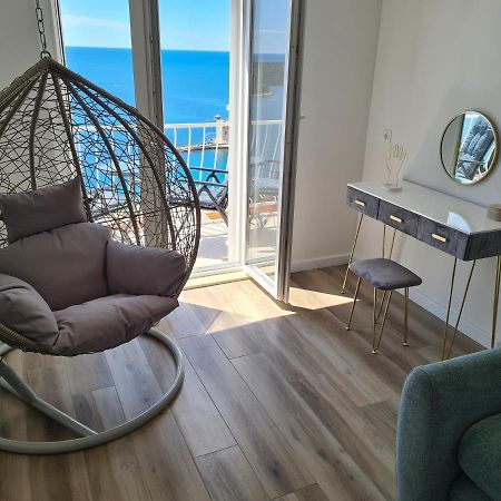 Panoramic Sea And Old Town View Dubrovnik Apartment Luaran gambar