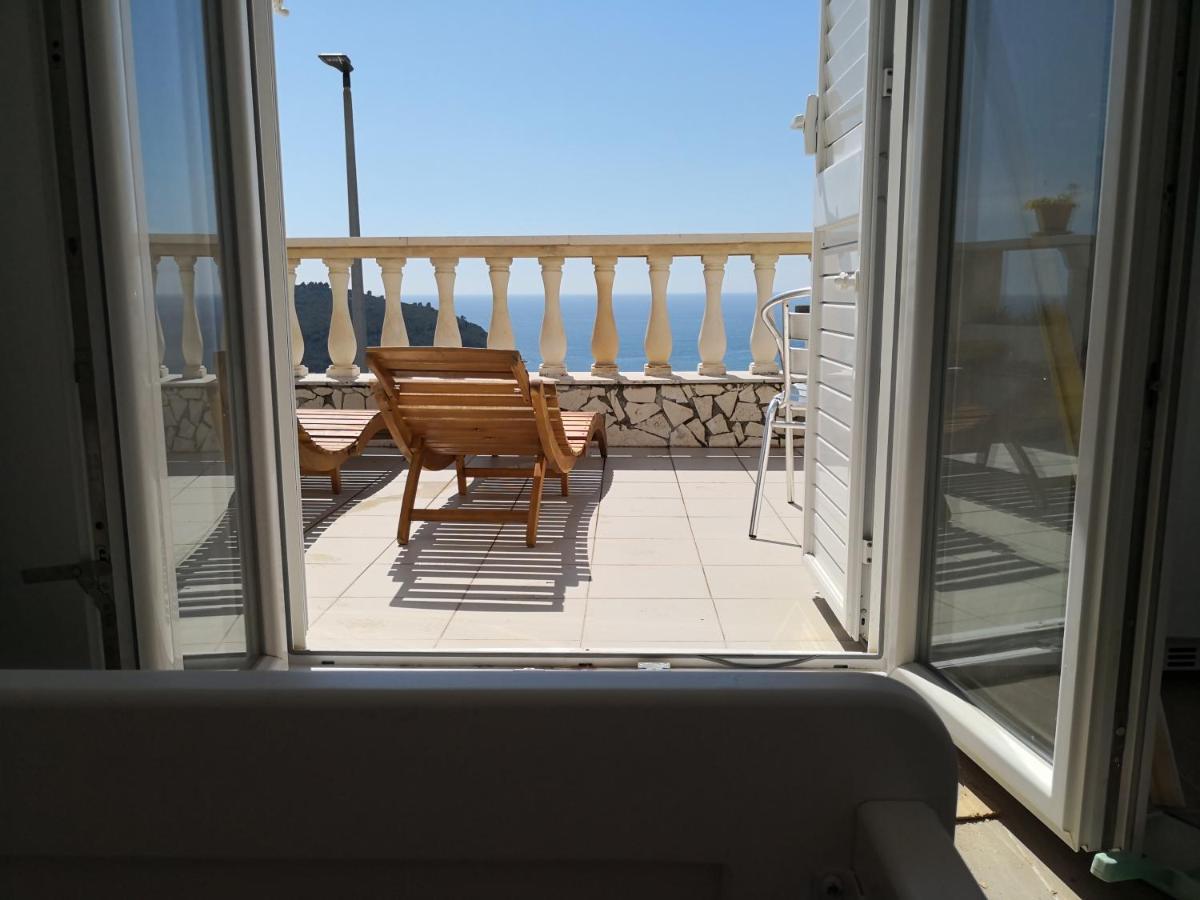 Panoramic Sea And Old Town View Dubrovnik Apartment Luaran gambar